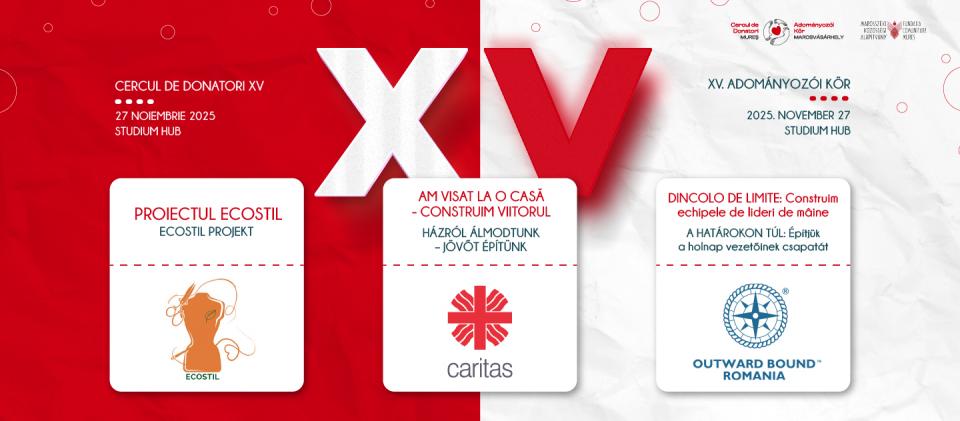 Mureș Donor Crcle  XV.